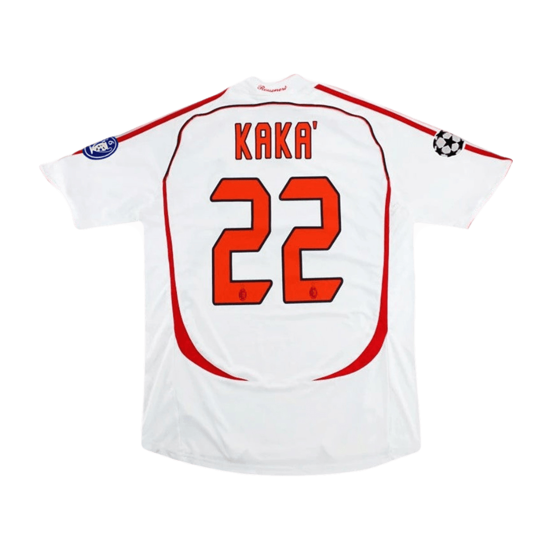 #22 Kak�� Jersey Retro ACM Away 2007/08 - UCL Final