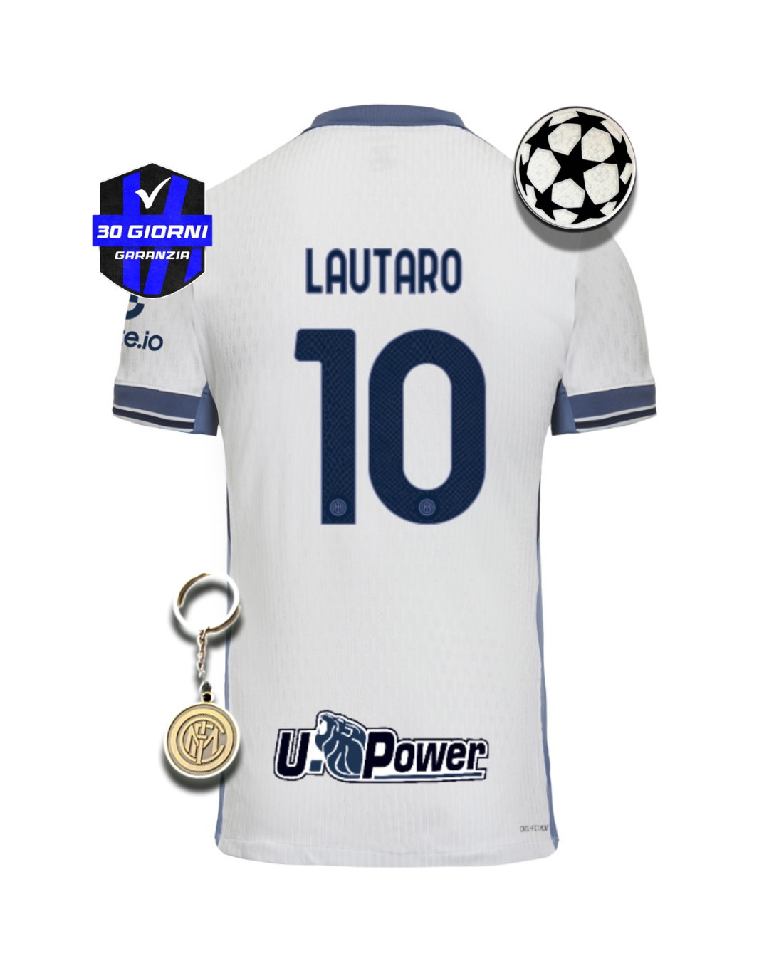#10 LAUTARO INT Jersey Away UCL Final - Monaco 24/25