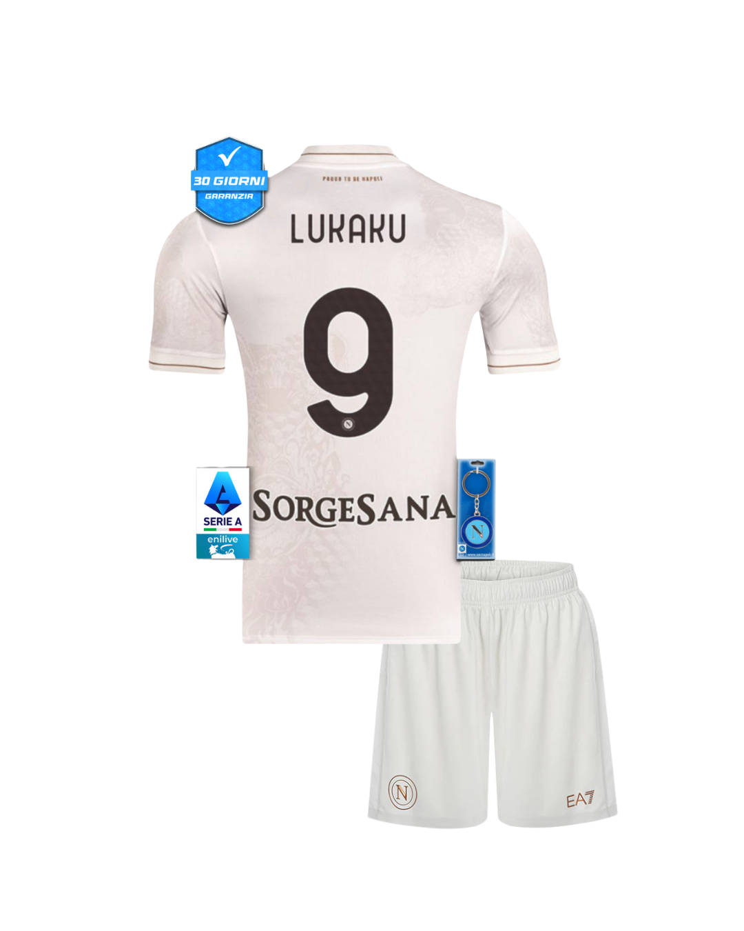 #9 LUKAKU NAP Kids Kit Away 25/26