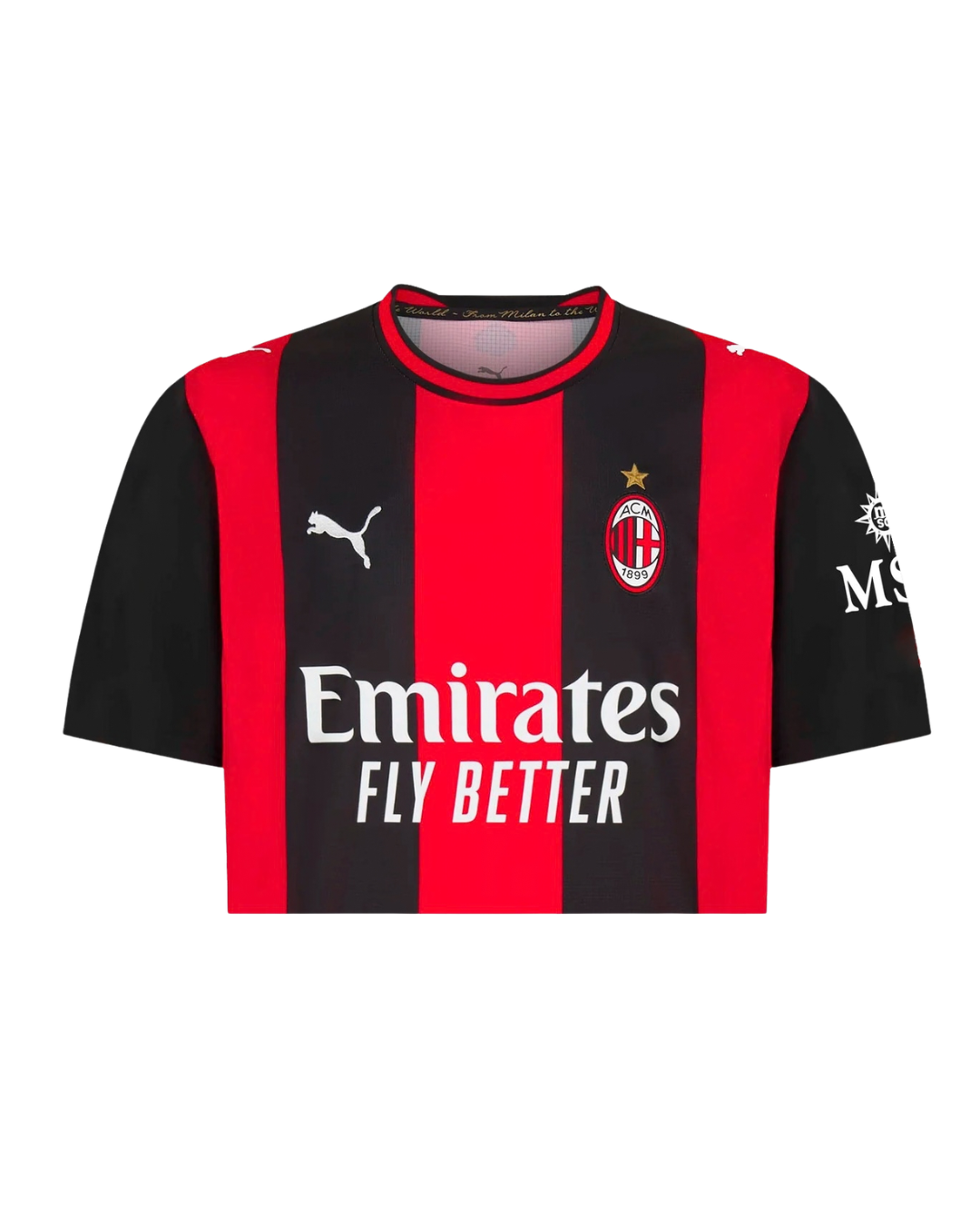 AC Milan Crop Top Donna Home 26/27