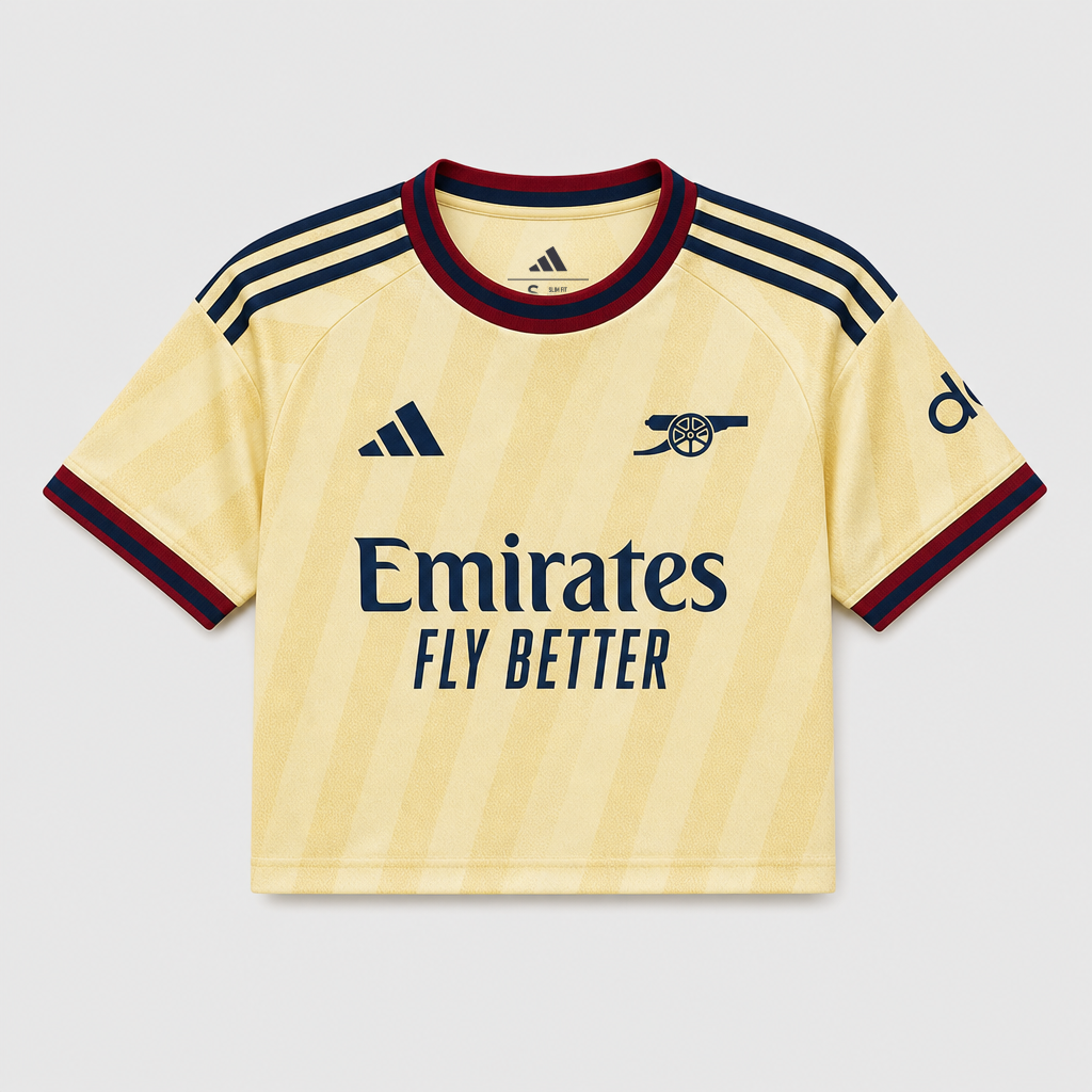 Arsenal Crop Top Third 26/27