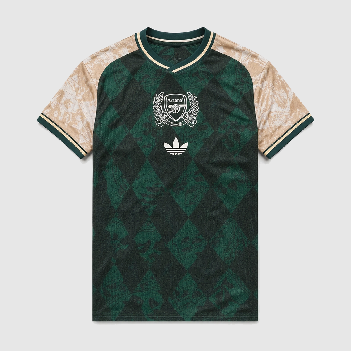 Arsenal Jersey Special Edition Green Cream Player 26/27