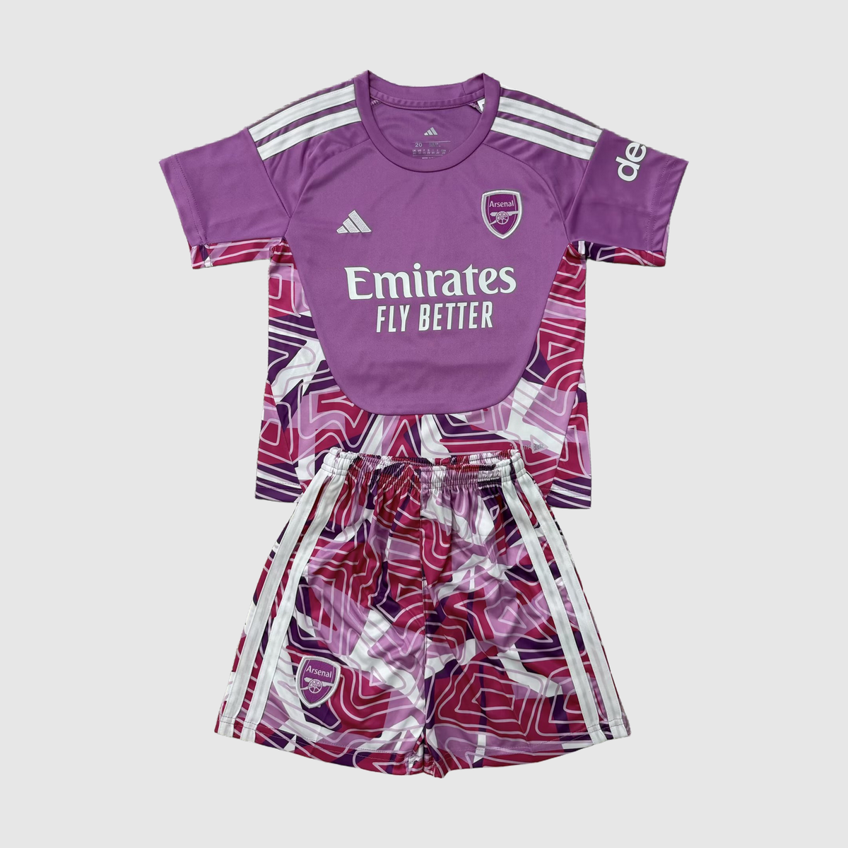 Arsenal Kids Kit Goalkeeper Purple 26/27