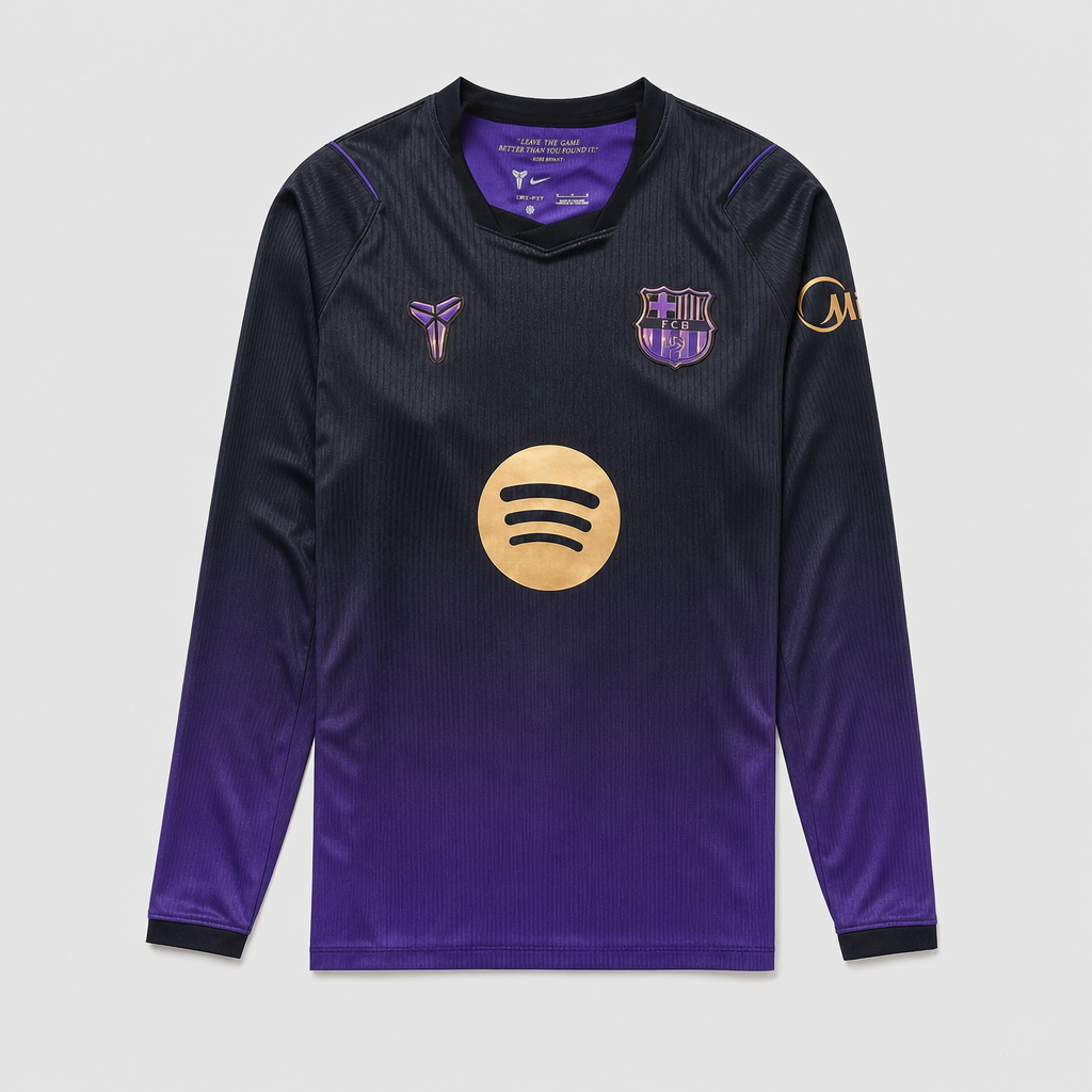 Barcelona Jersey Away Player Long Sleeve 26/27