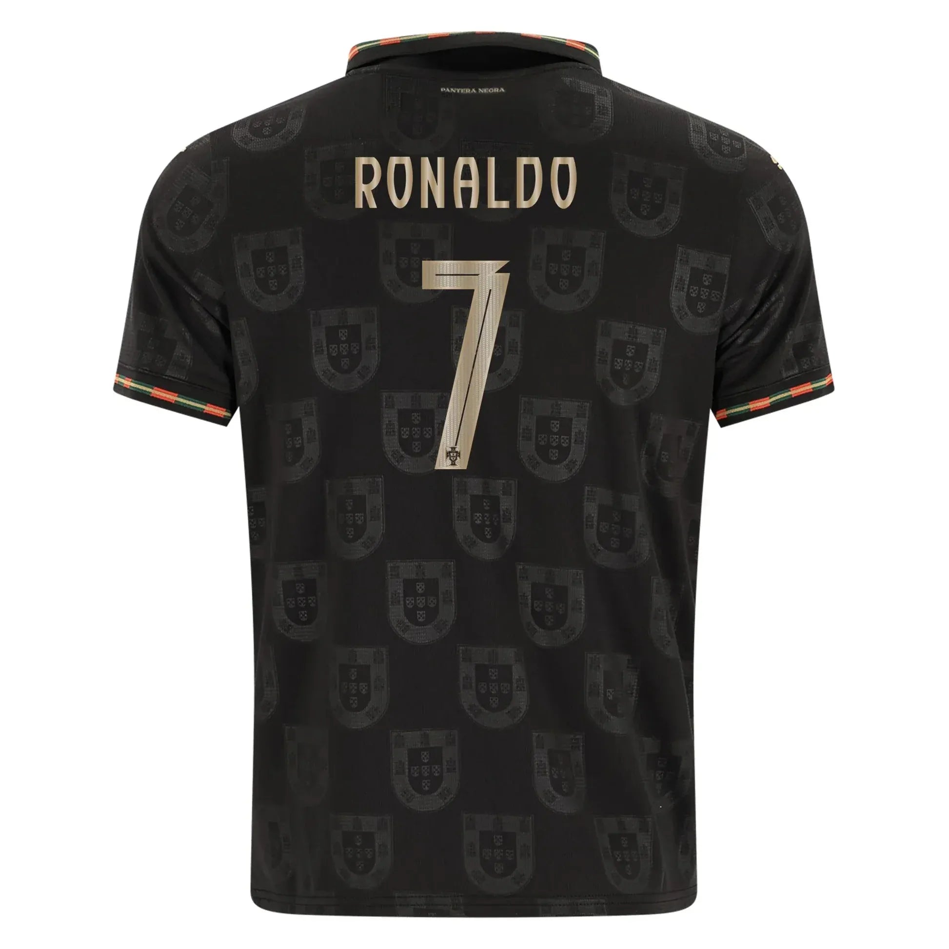 POR Maglia Pantera Negra #7 Ronaldo