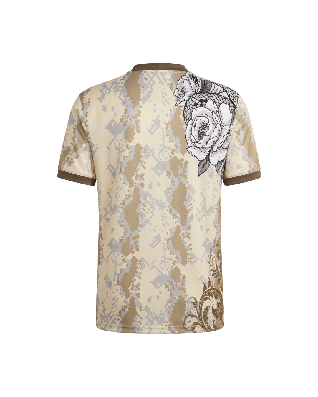 Inter Jersey Il Biscione Floral Cross Camo Beige