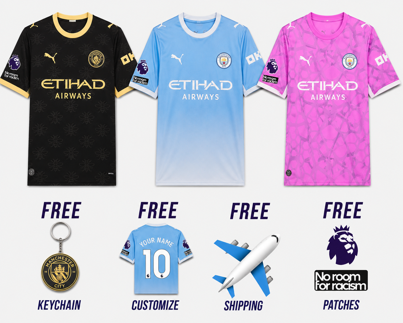 Combo Manchester City Home Away Goalkeeper 2026/27
