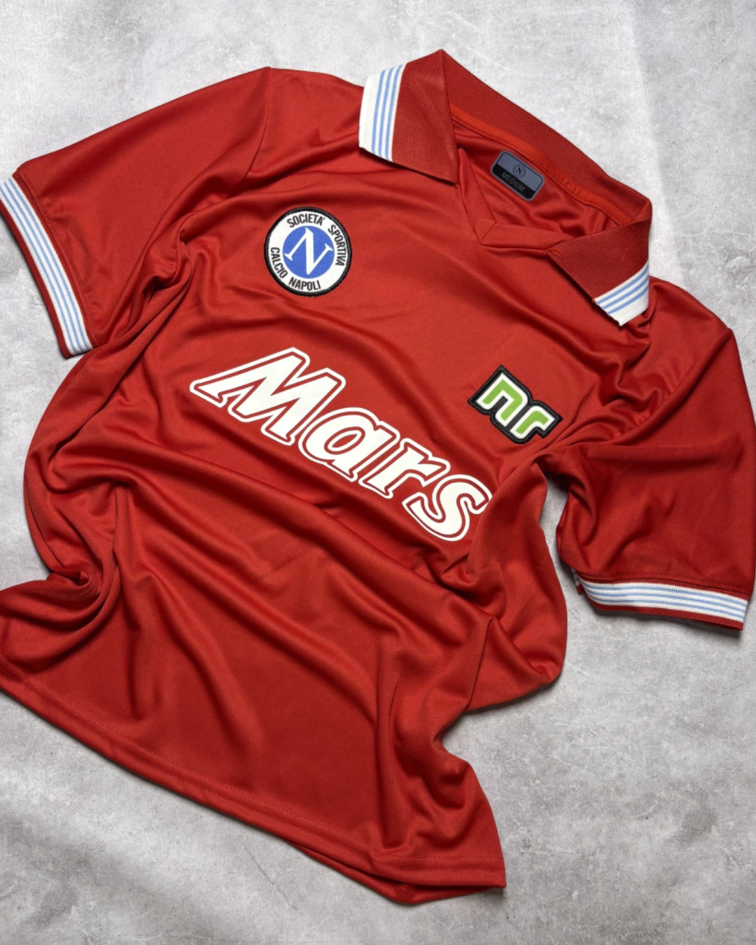Napoli Retro Third 1988/89 detail 2