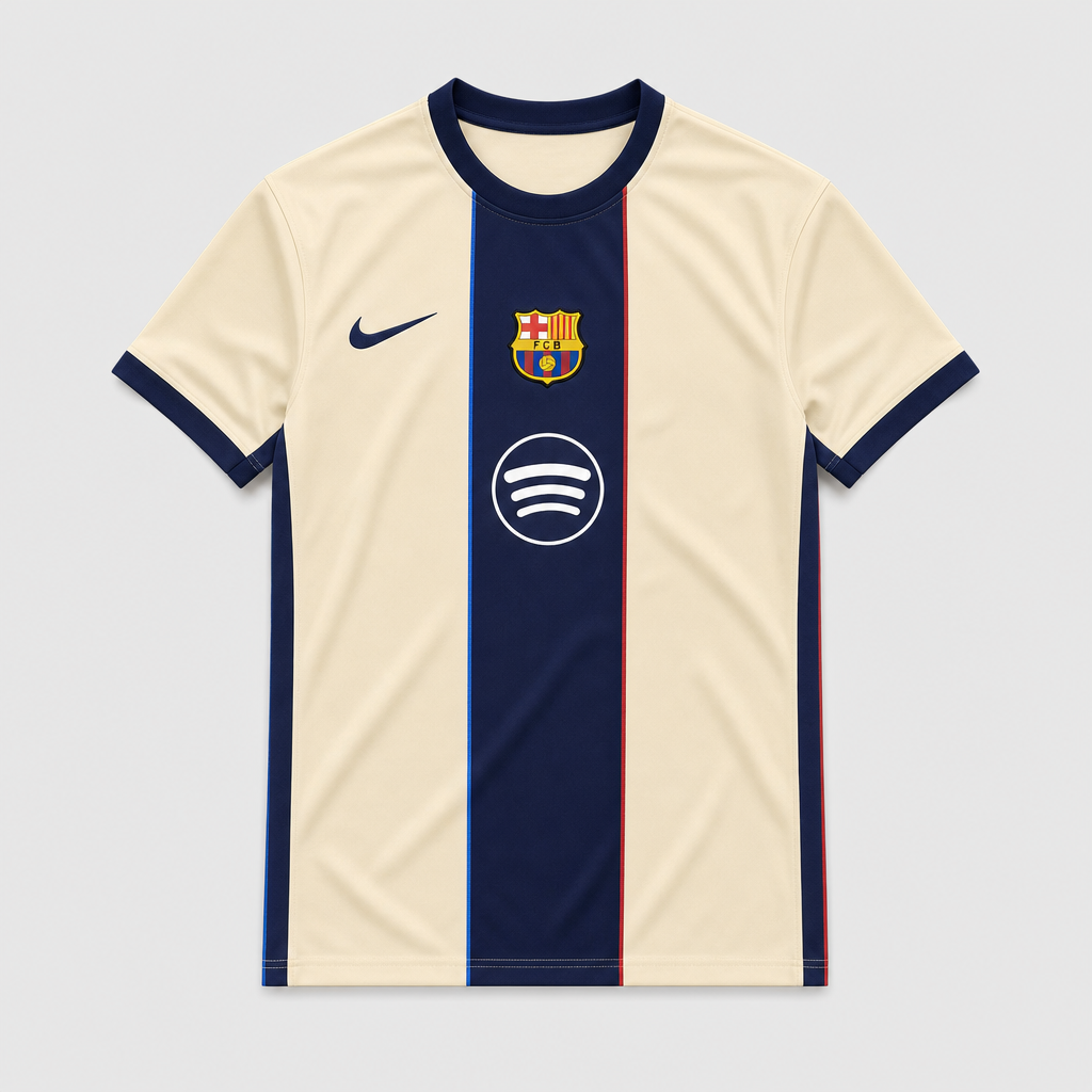 Barcelona Jersey Special Edition Beige 26/27