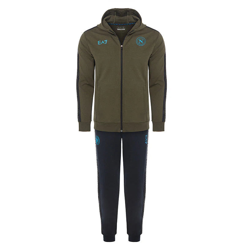 NAP Tuta Interlock con Cappuccio Olive Night 2024/2025