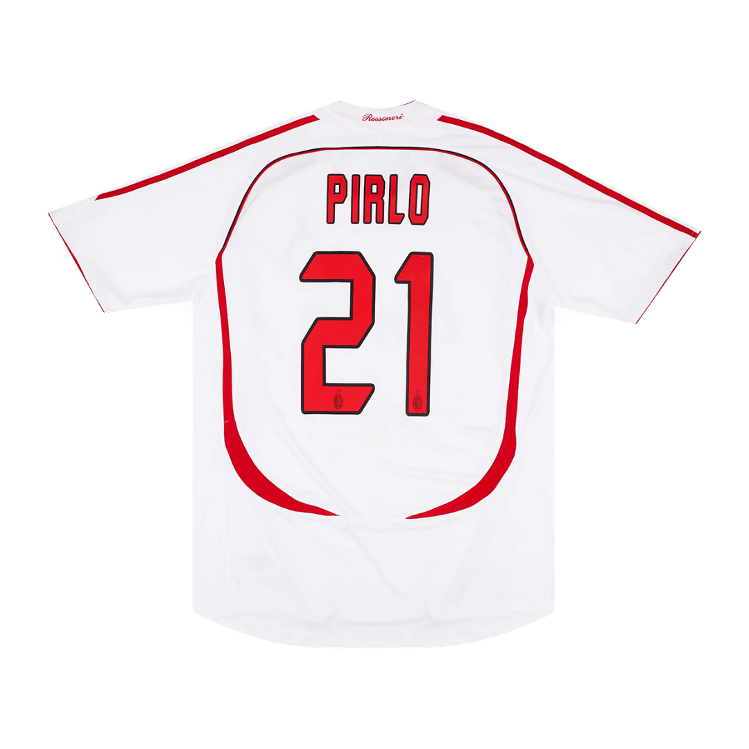 #21 Pirlo Jersey Retro ACM Away 2007/08 - UCL Final