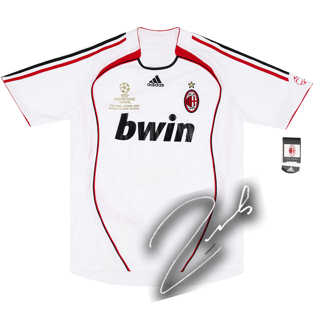 #21 Pirlo Jersey Retro ACM Away 2007/08 - UCL Final