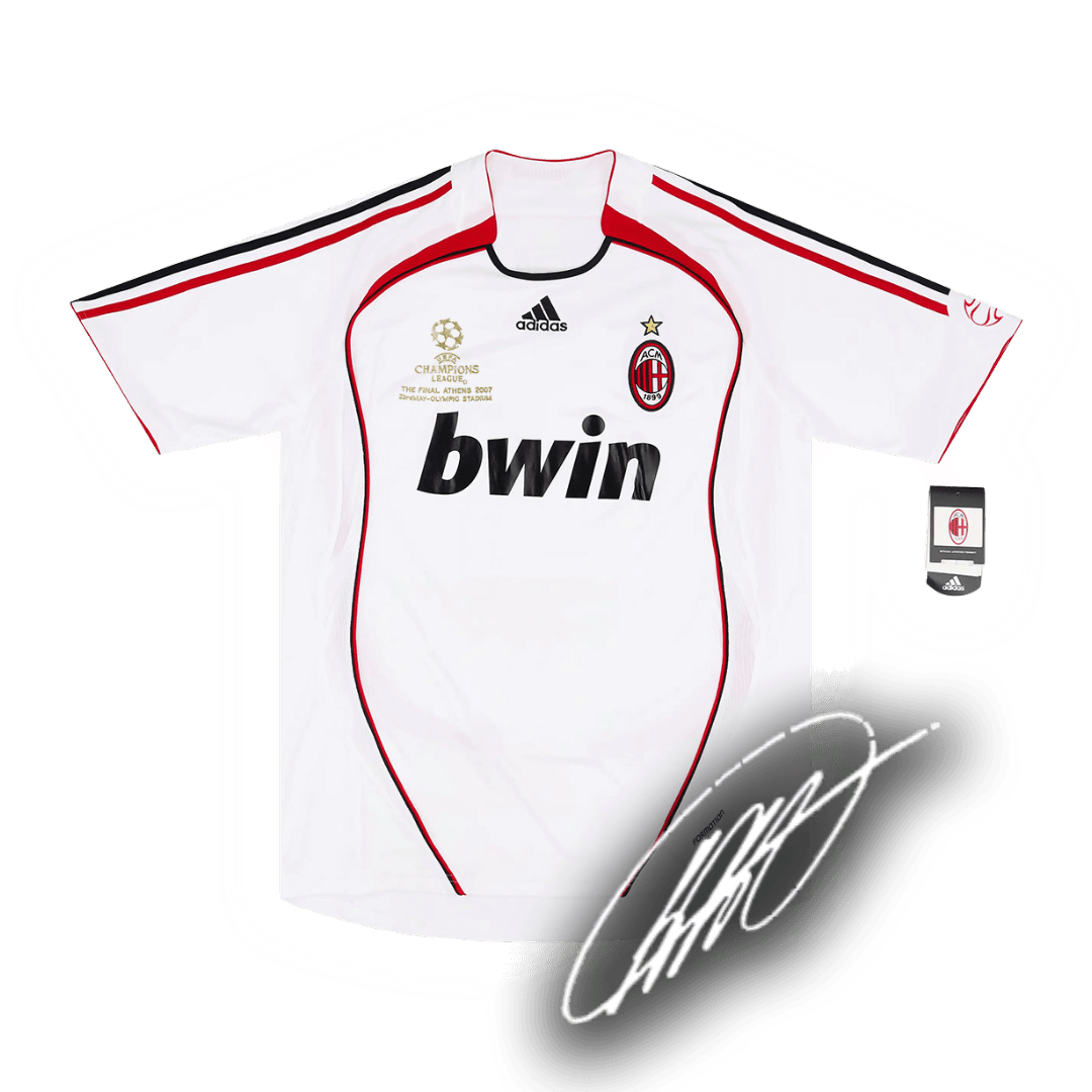 #22 Kak�� Jersey Retro ACM Away 2007/08 - UCL Final