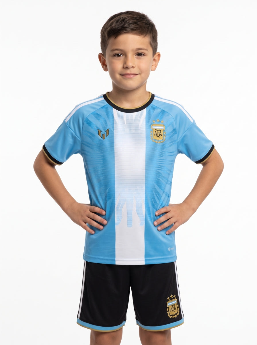 ARG Kids Kit Messi 2026 — front