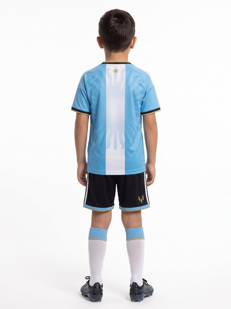 ARG Kids Kit Messi 2026 — back
