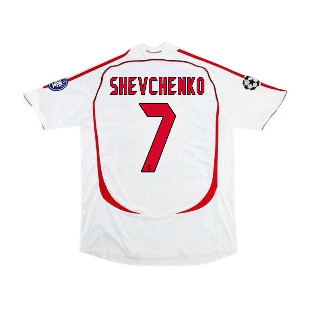 #7 Shevchenko Jersey Retro ACM Away 2007/08 - UCL Final