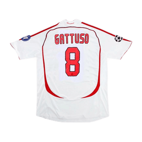 #8 Gattuso Maglia Retro ACM Away 2007/08 - UCL Finale