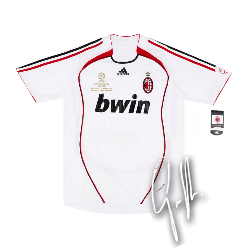 #8 Gattuso Maglia Retro ACM Away 2007/08 - UCL Finale