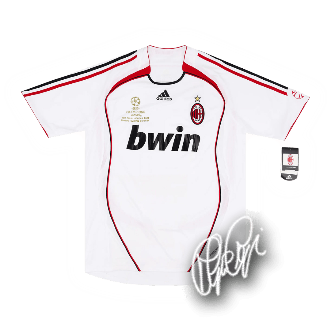 #9 Inzaghi Jersey Retro ACM Away 2007/08 - UCL Final