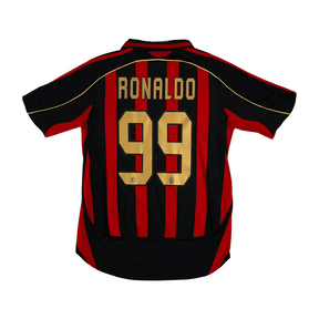99# Ronaldo Maglia Retro ACM Home 2006/07