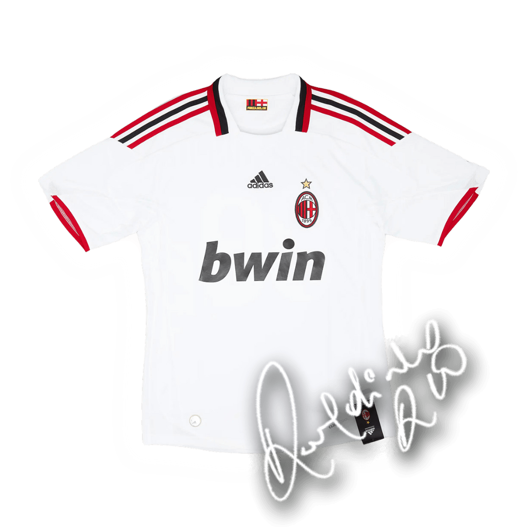 80# Ronaldinho Jersey Retro ACM Away 2009/10
