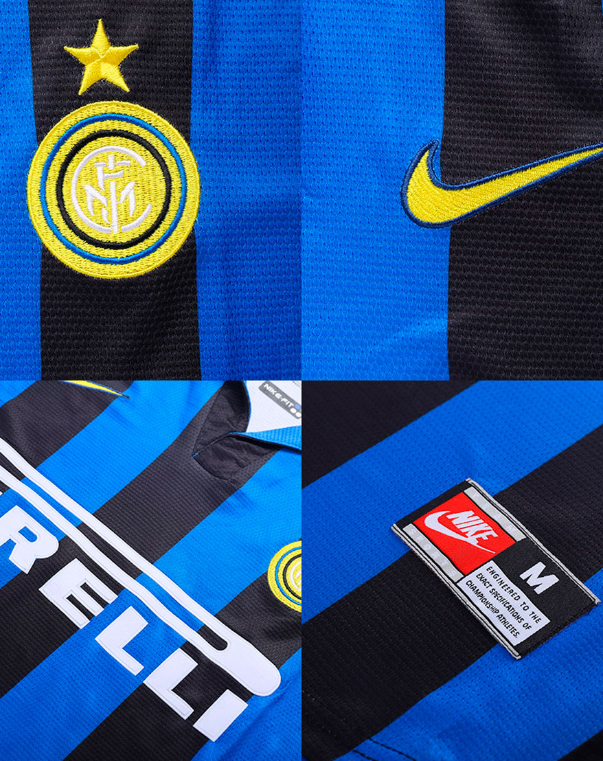 #9 RONALDO Maglia Home Retro 1998/1999
