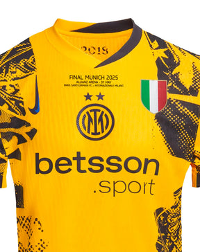 INT Maglia Away Player Finale di UCL - Monaco 24/25