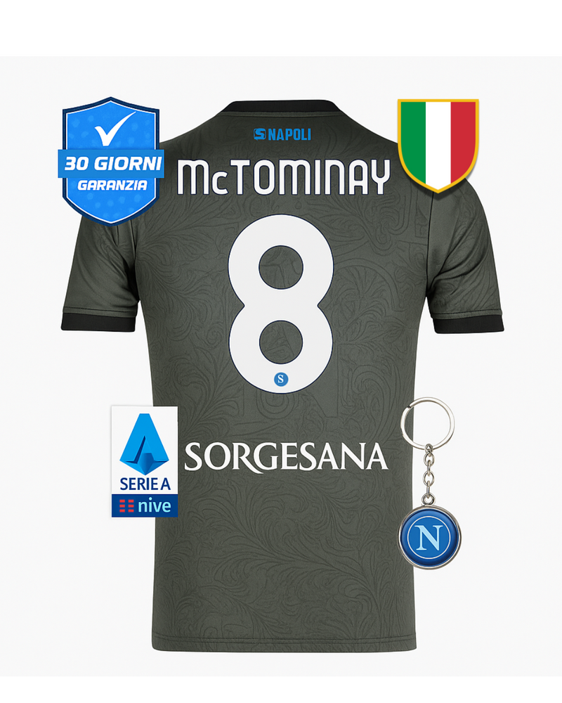 #8 MC TOMINAY Maglia Third 24/25 + Scudetto