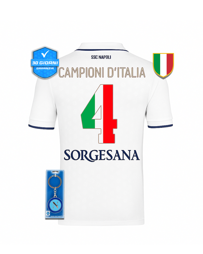 NAP Kit Bambino Away 24/25 + Scudetto