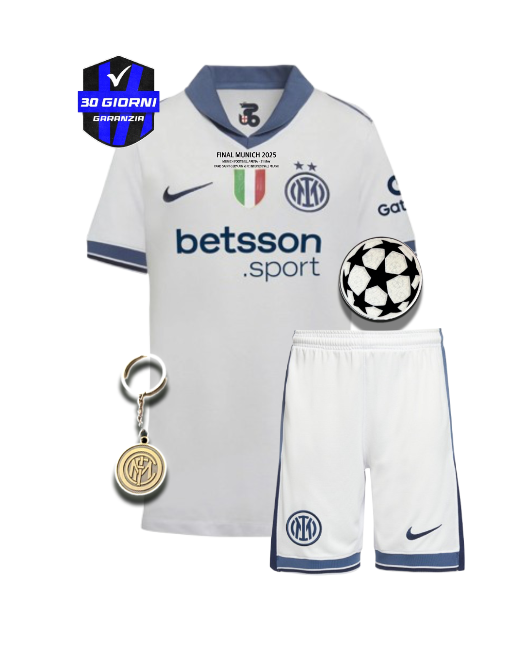 INT Kids Kit Away 24/25 UCL Final - Monaco 24/25