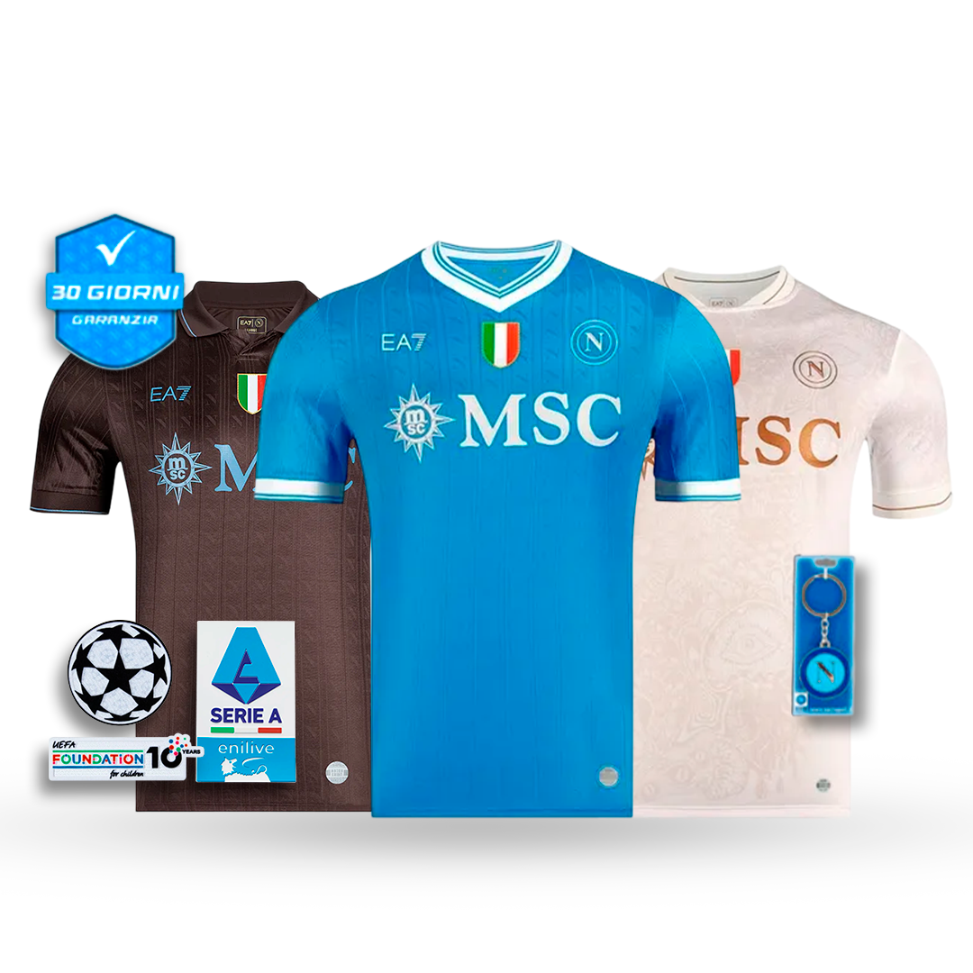 Bundle Jersey NAP Home + Away + Third 25/26