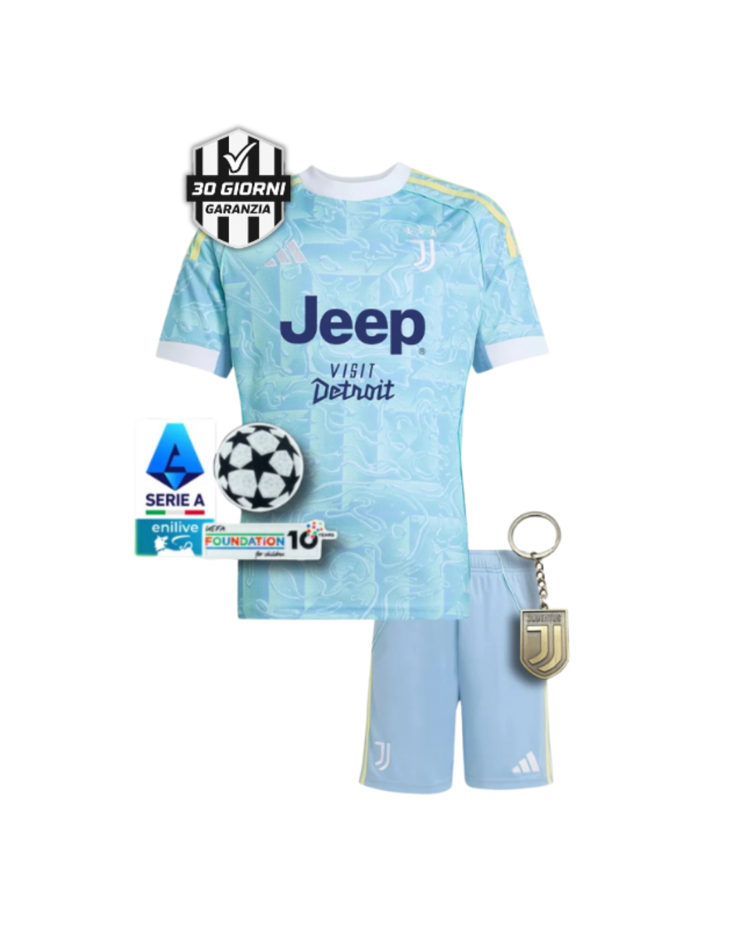 JUV Kids Kit Away 2025/2026