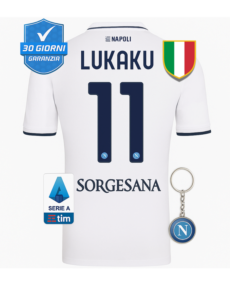 #11 LUKAKU Maglia Away 24/25 + Scudetto