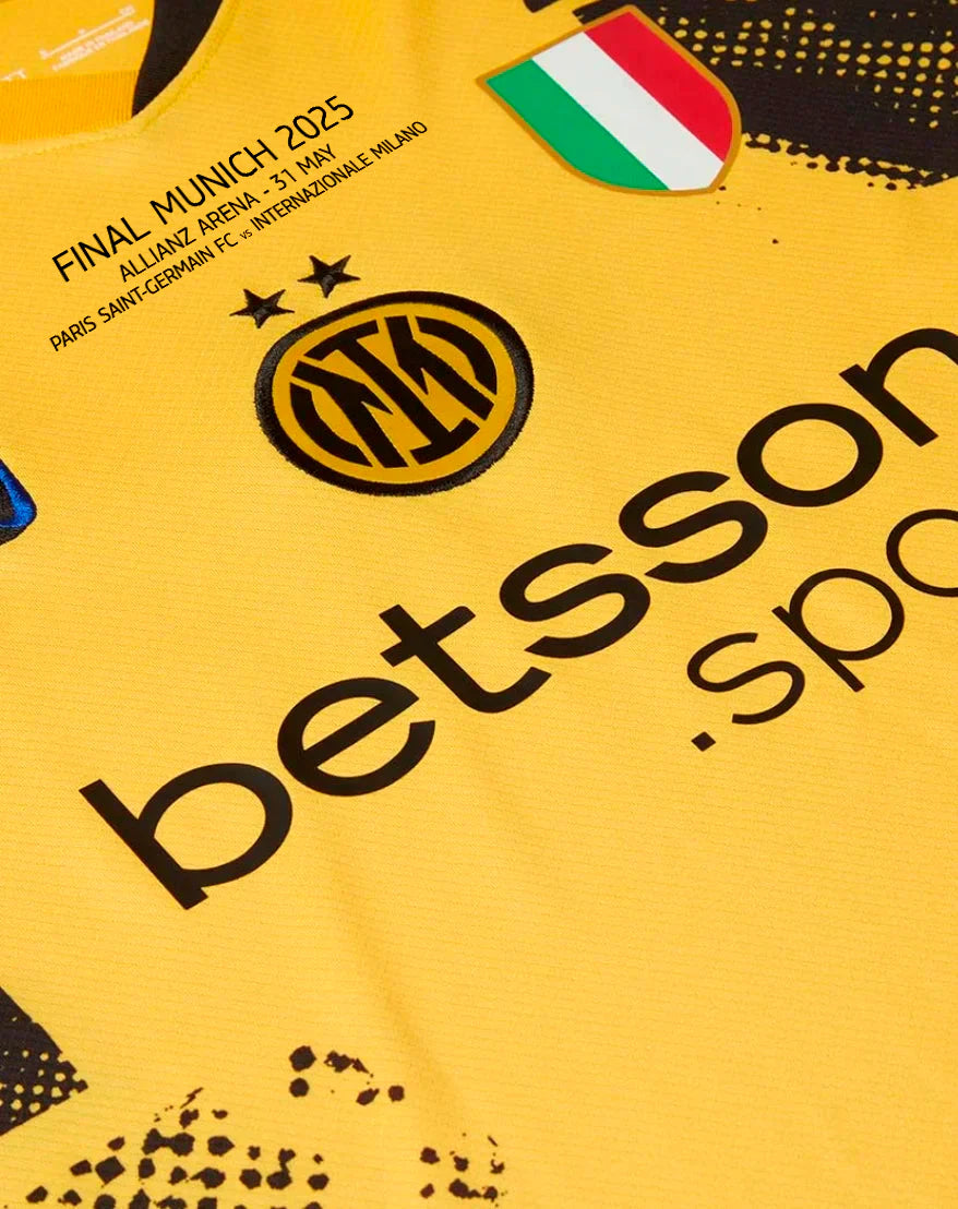 #10 LAUTARO INT Jersey Third UCL Final - Monaco 24/25
