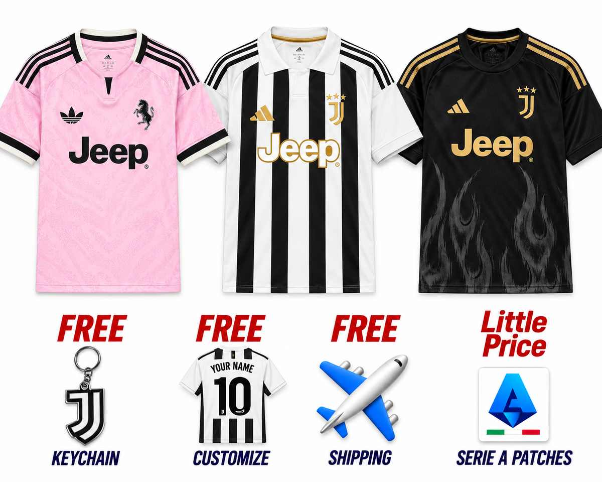 Combo Juventus – Home + Away + Third 26/27