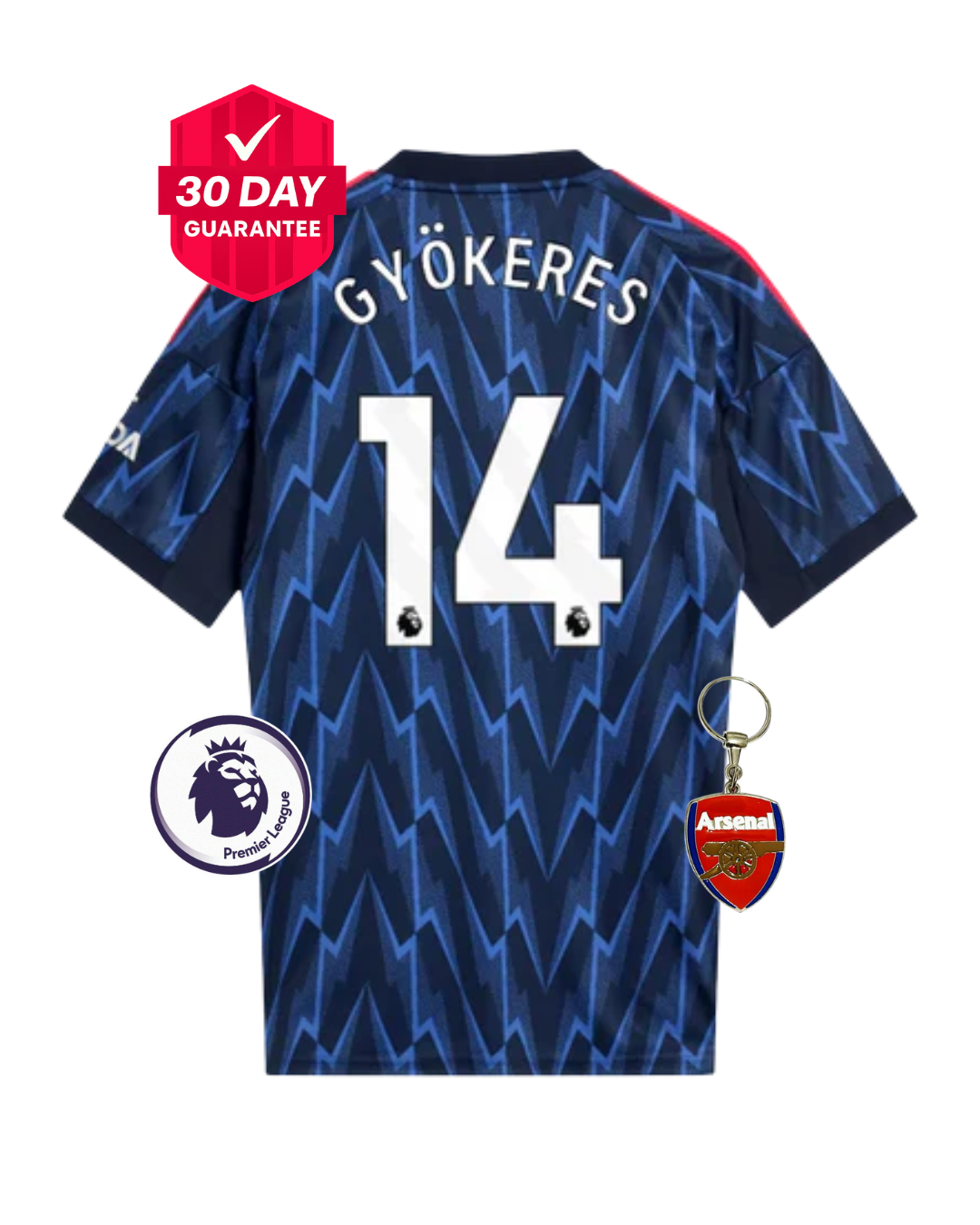 #14 Gy��keres Ars Jersey Away 25/26