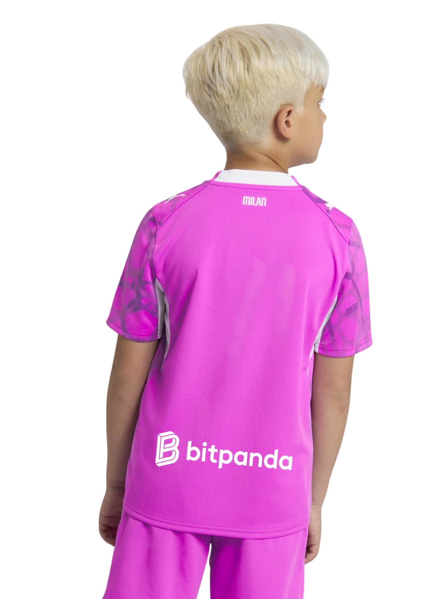 AC Milan Goalkeeper Away 26/27 kids Detail