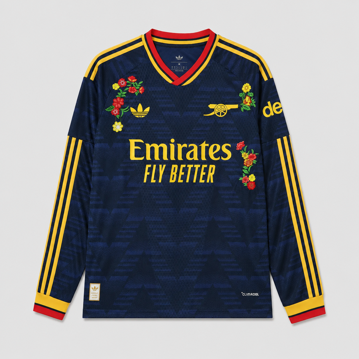 Arsenal Away Player Embroidered Long Sleeve 26/27
