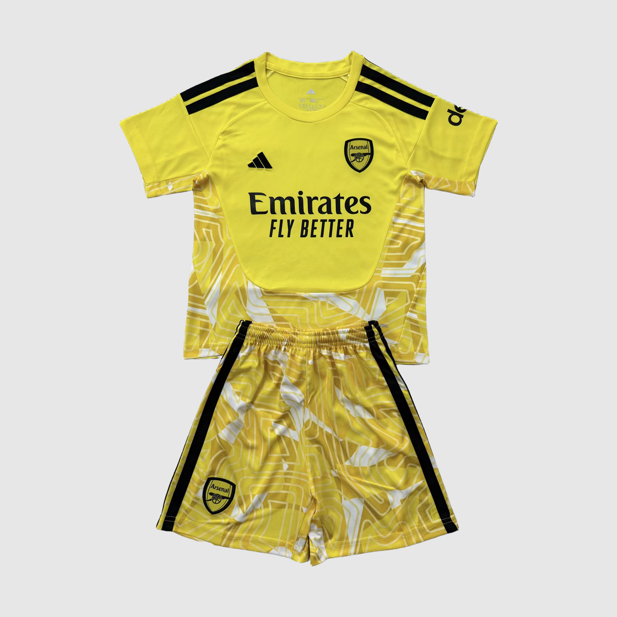Arsenal Kids Kit Goalkeeper Yellow 26/27