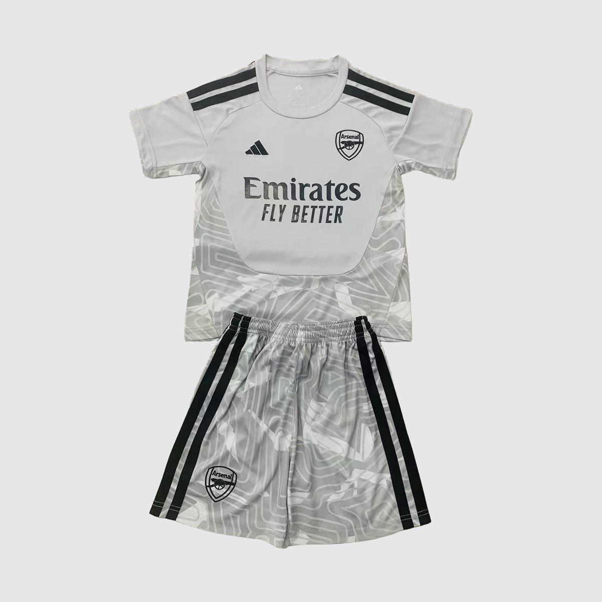 Arsenal Kids Kit Goalkeeper White 26/27
