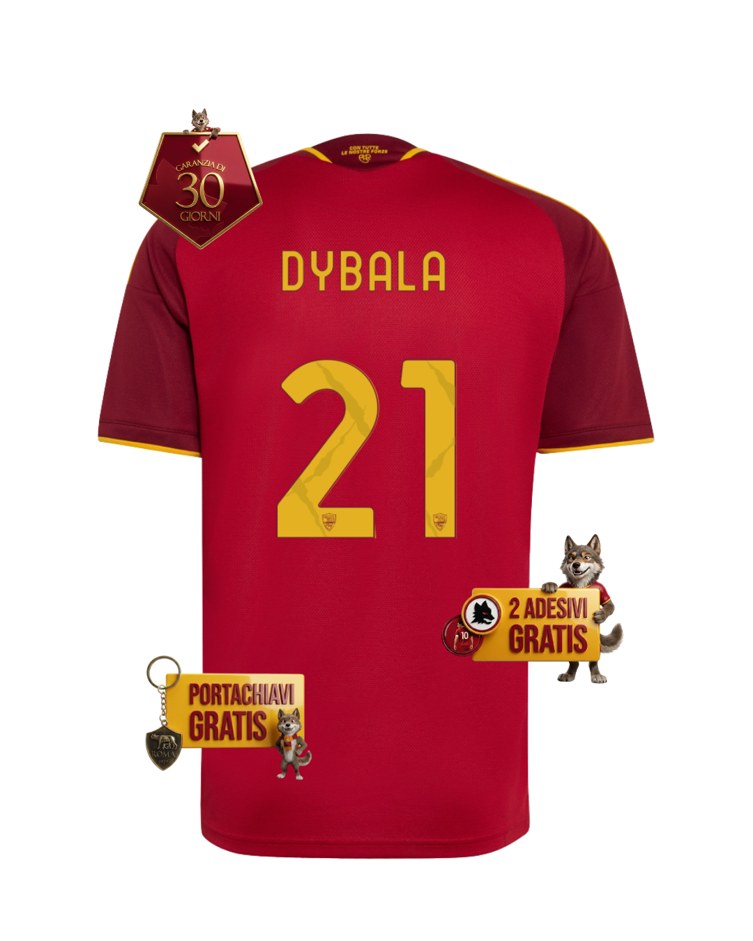 ASR Jersey Home Dybala #21 26/27 - image 1