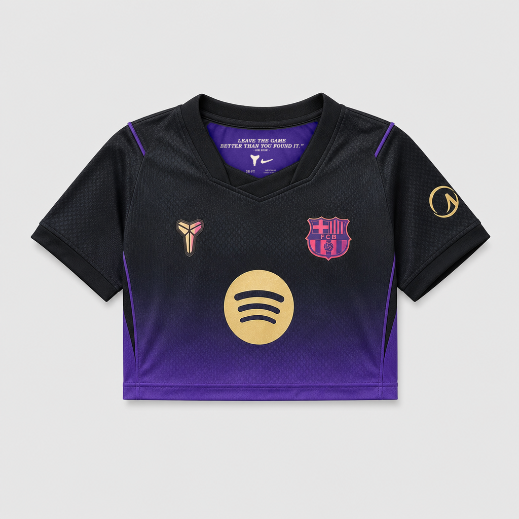 Barcelona Jersey Away Women Crop 26/27