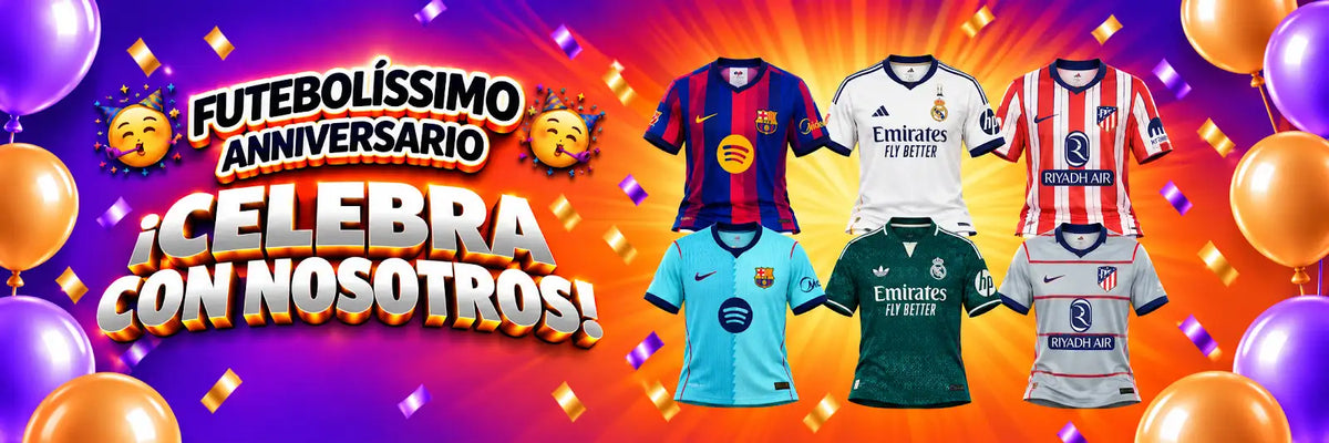 Aniversario Futebolíssimo — celebra con nosotros