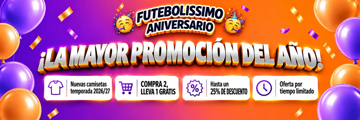Futebolíssimo aniversario — la mayor promoción del año