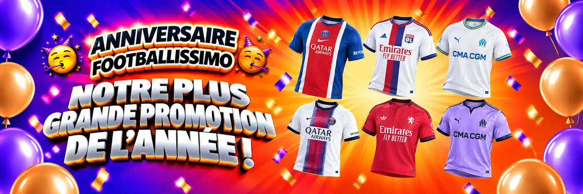 Anniversaire — notre plus grande promotion de l’année : PSG, Lyon et Marseille