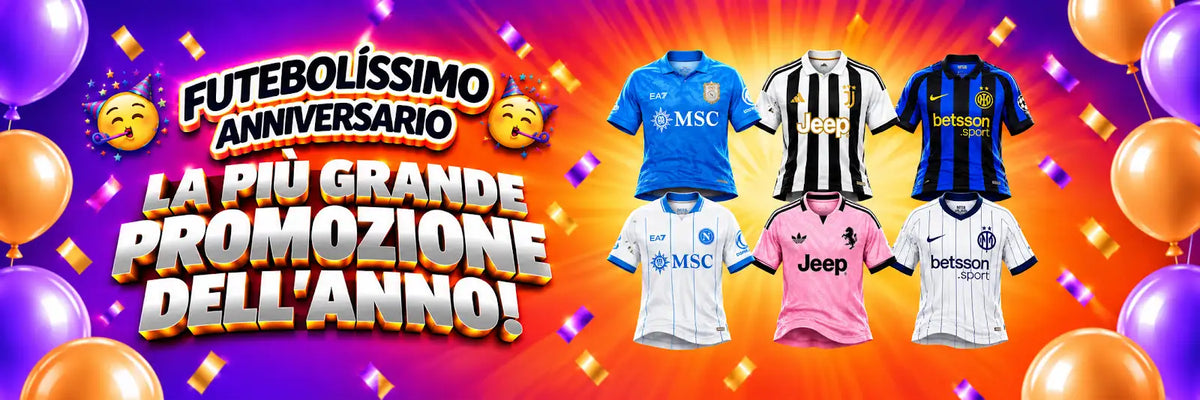 Futebolissimo anniversario — la più grande promozione dell’anno