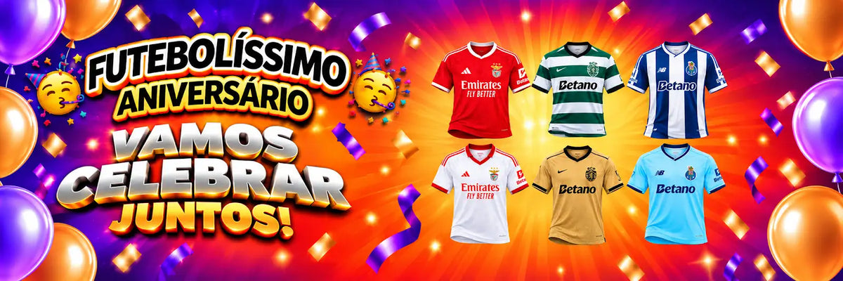 Aniversário Futebolíssimo — vamos celebrar juntos