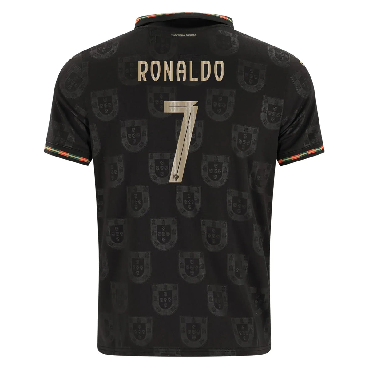 POR Maglia Pantera Negra #7 Ronaldo