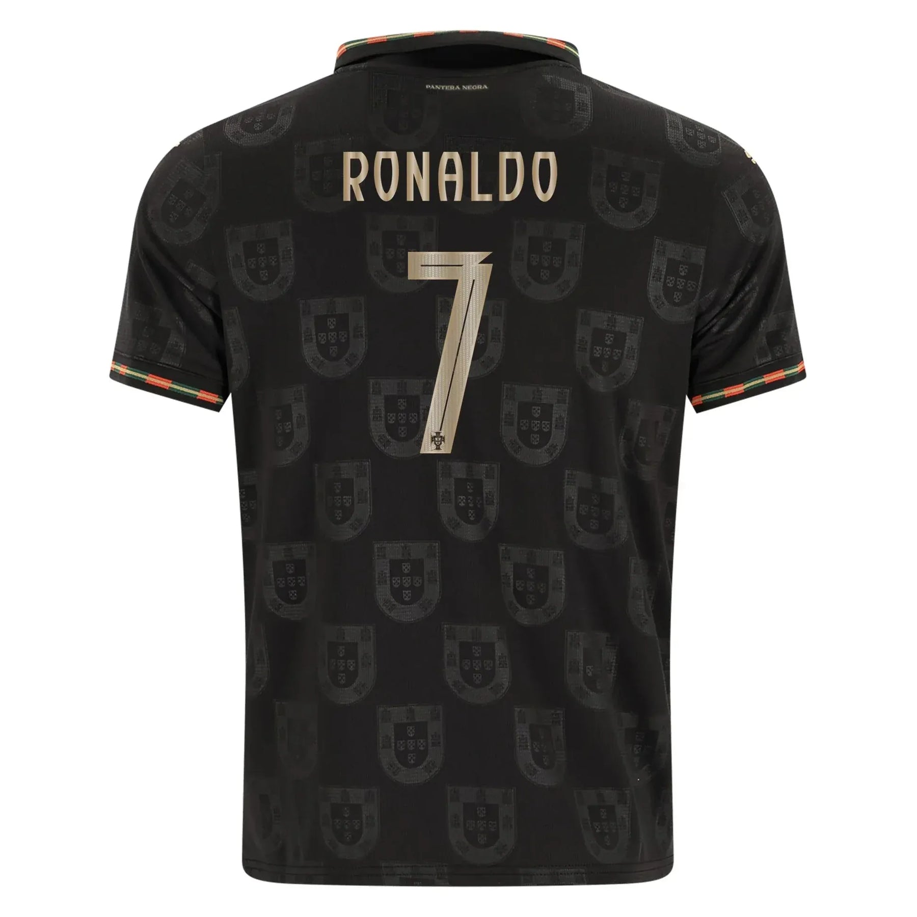 POR Maglia Pantera Negra #7 Ronaldo