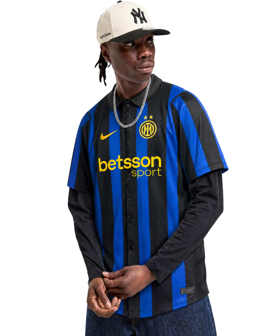 Inter Jersey Home Bottoni Made of Milano 26/27